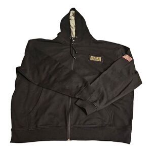 The Bradford Exchange American Soldier Military Full Zip Hoodie (Size XXL) NWOT